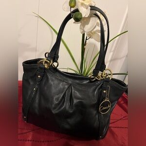 Black Coach Shoulder Bag
